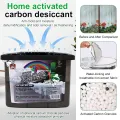 Home antimold activated box closet desiccant material moistureproof agent. 