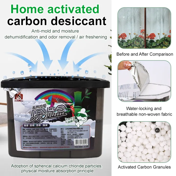 Home antimold activated box closet desiccant material moistureproof agent