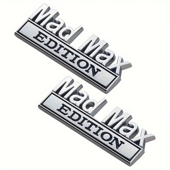 2PCS%20Mad%20Max%20Edition%20Emblem%20Sticker%20Badge%20Fender%20Funny%20Decals%20Car%20Truck%20Replacement%20Door%20for%20Universal%20Vehicle%20SUV%20Motorcycle%20-%20Image%204
