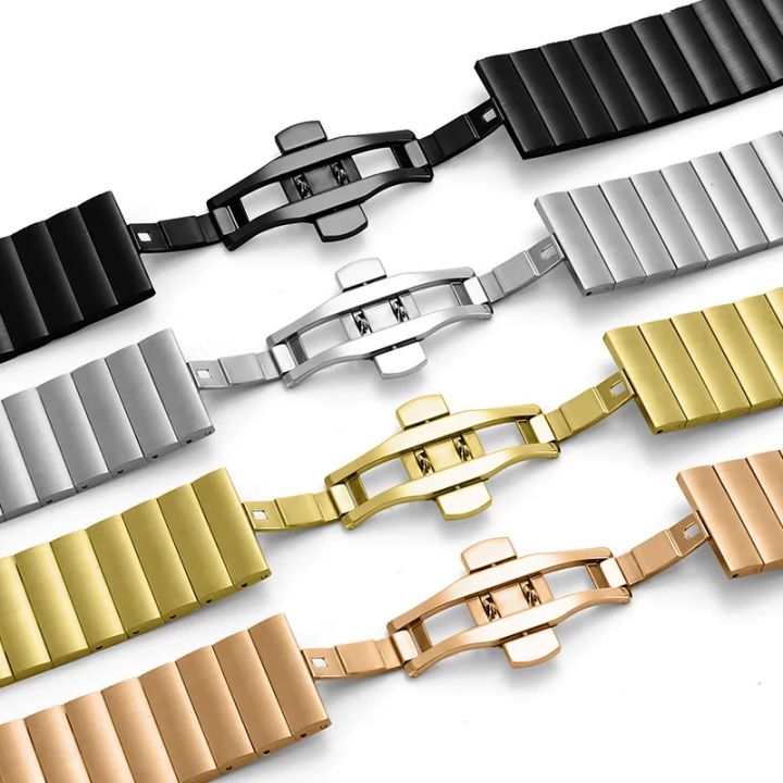 Luxury%20Metal%20Strap%20For%20Samsung%20Galaxy%20Watch%208%2040%2044mm%20Stainless%20Steel%20Band%20Bracelet%20Replacement%20Correa%20For%20Galaxy%208%20Classic%2046mm%20-%20Image%202