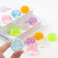 5Pcs Mini Dumplings with Steamer Bun Squeezable Toys Set Soft Stress Relief Crystal Squishy Fidget Sensory Toy Party Favors . 