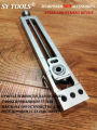 Universal Angle-Guided Sharpening Kit: CNC Bearings (6mm/8mm), Alumina/Diamond Stones, Flip Clamp & Accessories for Ruixin/SY To.