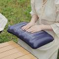 Inflatable Pillow Camping Travel Pillow Squared PVC Flocked Fabric Air Pillow for Camping Hiking. 
