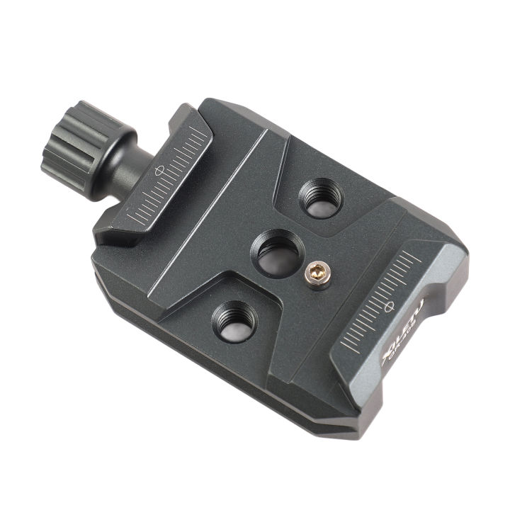 Aluminum%20Alloy%20Quick%20Release%20QR%20Plate%20Clamp%20with%20Arca%20QR%20Plate%20Slot%203/8-inch%20&%201/4-inch%20Screw%20Hole%20for%20%20RS2/RSC2/RS3%20QR%20Plate%20-%20Image%205