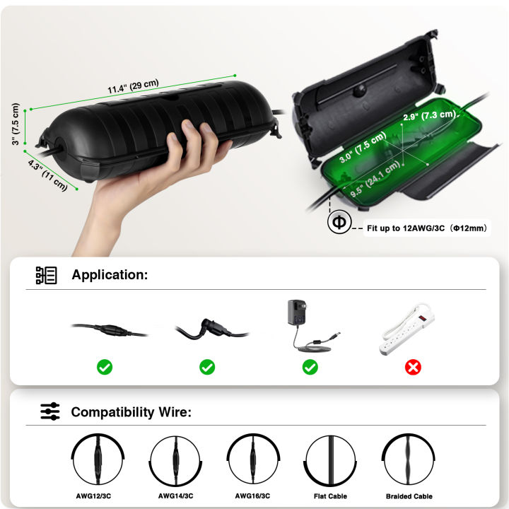 Outdoor%20Extension%20Cord%20Safety%20Cover%20for%20Sockets%20Plugs%20Electrical%20Connection%20Boxes%20Waterproof%20for%20Power%20Tools%20-%20Image%204