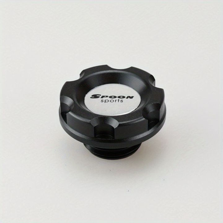 Spoon car modification aluminum alloy oil cap suitable for Honda Civic Fit Accord CRV fuel tank cap