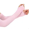 Ice Sleeves for Men and Women Summer Arm Protection Ice Silk Sun Protection Sleeve Cover Outdoor Ice Sleeves UV Protection Thin. 