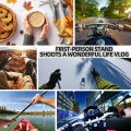 6-in-1 Chest Strap Mount Phone Clip Holder For iPhone Smartphones SJCAM AKASO Insta360 Osmo Action Camera.