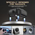 For AirPods 4 Generation Case Magnetic Automatic Lock with Phone Stand&Cleaning Kit for Airpods 4 with Active Noise Cancellation. 