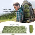 Wide TPU Inflatable Mattress Thickened Waterproof Sleeping Pad Portable Camping Bed for Adults Kids Outdoor Gear.