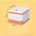 Car Mounted Children's Folding Toilet Portable Travel with Baby Travel Carrying Pvc Baby Toilet Toddler Potty Training Seat. 