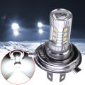H4 Super White LED Headlight Bulb 6000-6500K High Low Beam LED Headlight IP67 Waterproof Auto Headlight 4000LM 80W 12V. 
