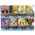 5 Packs Dragon Ball Z Cards Goku Vegeta Frieza Majin Buu Broli Piccolo Action Figures Paper Card Trading Collection  Toy. 