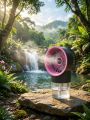 Ice Mist Air Conditioner Cooling Fan - Multicolor. 