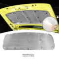 Engine Hood Sound Heat Insulation Cotton for Suzuki Jimny 5-Door 2023 2024 2025 Aluminum Foil Heat Shield Sound Deadener Pad.
