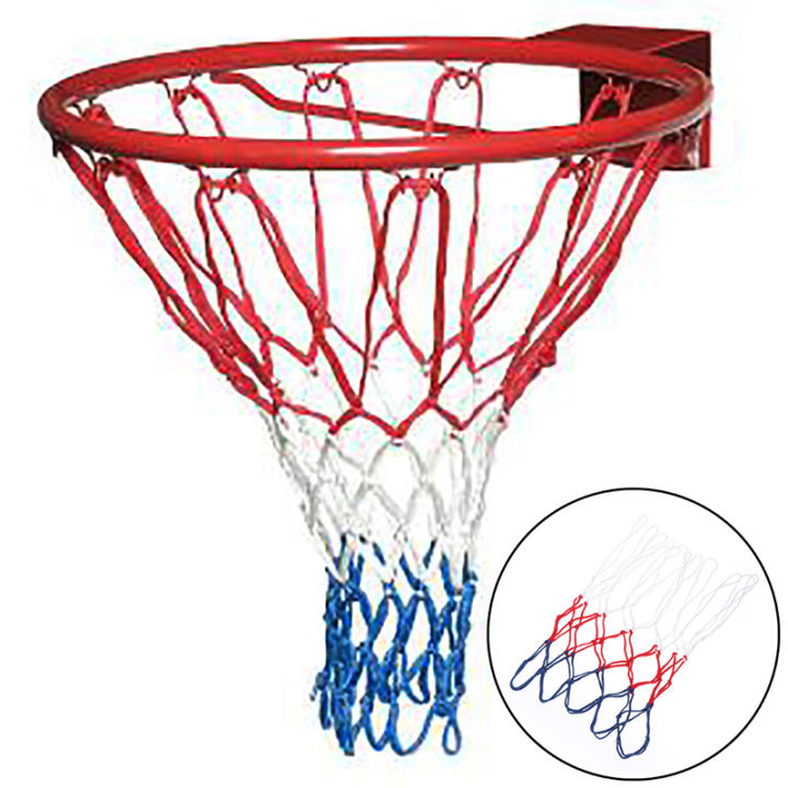 Standard%20Basketball%20Net%20Durable%20Nylon%20Thick%20Thread%20Three%20Color%20Universal%20Basketball%20Net%20Mesh%20Replacement%20-%20Image%205