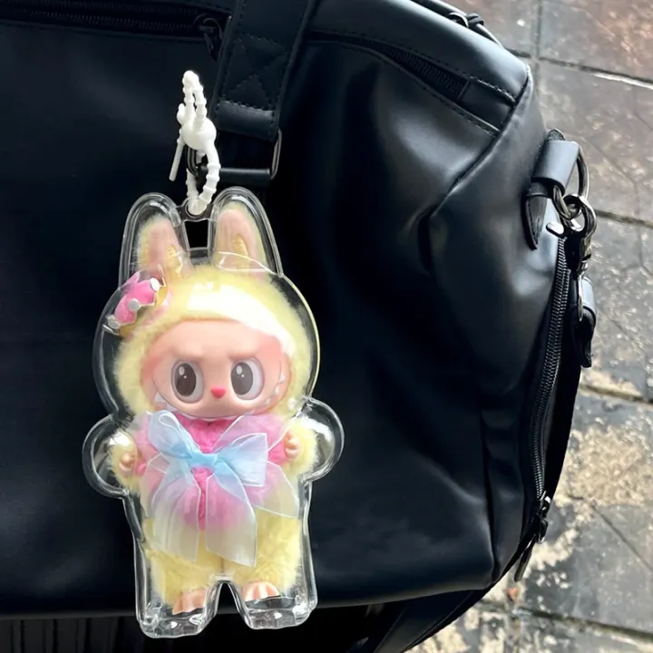 17cm%20Labubu%20Chess%20Adventure%20Valentine'S%20Day%20King%20And%20Queen%20High%20Definition%20Transparent%20Protective%20Case%20Dust%20Mask%20Labubu%20Storage%20-%20Image%203