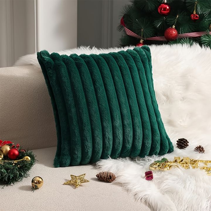 Cozy%20Faux%20Fur%20Plush%20Throw%20Pillow%20Cover%20-%20Fluffy%20Striped%20Winter%20&%20Christmas%20Decorative%20Cushion%20Case%20with%20Zipper%20Closure%20for%20Sofa%20-%20Image%202