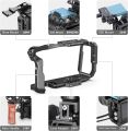 New Version) SMALLRIG Cage Compatible with BMPCC 4K, 6K, Camera Cage for Blackmagic Pocket Cinema Camera 4K with Anti-twist Mechanism and Mounting Points - 2203B. 