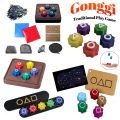Fun Jack Stone Pebbles Set Korean Game Traditional Play Game Hand Eye Coordination Training Toy Set For Board Game Party Games.