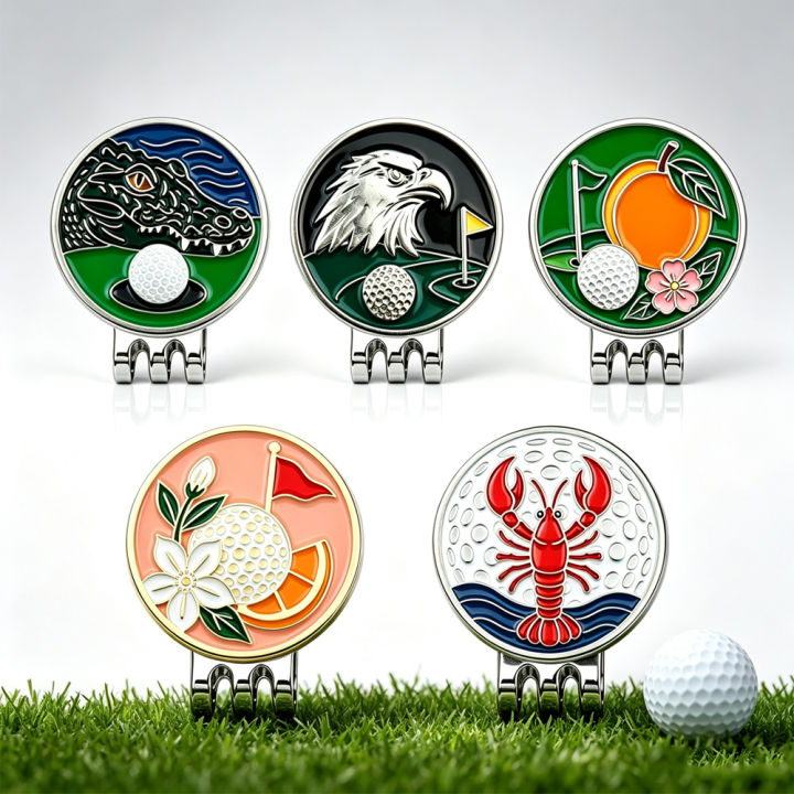 1.18"%20Lucky%20Clover%20Golf%20Ball%20Mark%20w%20Magnetic%20Golf%20Hat%20Clip%2030mm%20Green%20Four%20Leaf%20Clover%20Golf%20Marker%20Training%20Aids%20-%20Image%203