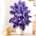 60-120cm Large Artificial Palm Tree Tropical Fake Plant Green Plastic Palm Leaf Branches Suitable for Home Garden Decoration. 