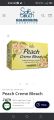 Soft Touch Peach Cream Bleach, Fruitfully Bleaches Unwanted Hair & Whiten Skin, Net Wt 500gm.. 