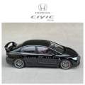 Honda Civic Reborn Black with Red Interior Diecast Model Car - [Only for Paid Orders & For 20+ Collectors]. 