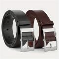 New Luxury Belt for Men PU Leather Belt Metal Pin Buckle High Quality Famous Brand Designer Waist Strap Belts for Jeans Men Belt. 