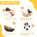4Pack Pet Pawprint Ink Pad For Dogs & Cats, Pet Footprint Pad For Memorizing Memorial Supplies. 