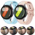 Original 1:1 Bracelet for Samsung Galaxy Watch 7/FE/ 5 pro/6/4 Classic 44mm 40mm no gaps Silicone watchband Galaxy Watch 7 Strap. 