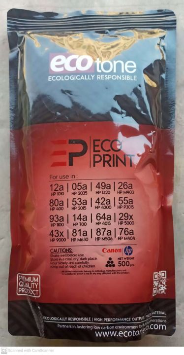 ECO PRINT 500g Hp Toner Powder