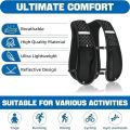 Running Vest for Women Men, Adjustable Chest Strap Running Hydration Vest Lightweight Reflective Hydration Backpack for Marathon.