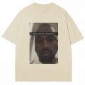 Kanye West funny meme Tshirt looks like Im laughingHumorous short sleeved retro oversized Tshirt suitable forwomen's street wear. 