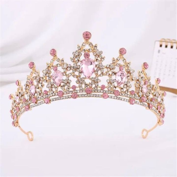 Floral%20Stone%20Pearl%20Crystal%20Wedding%20Bridal%20Tiara%20Crown%20Rhinestone%20Headbands%20Hair%20Hairband%20-%20Image%203