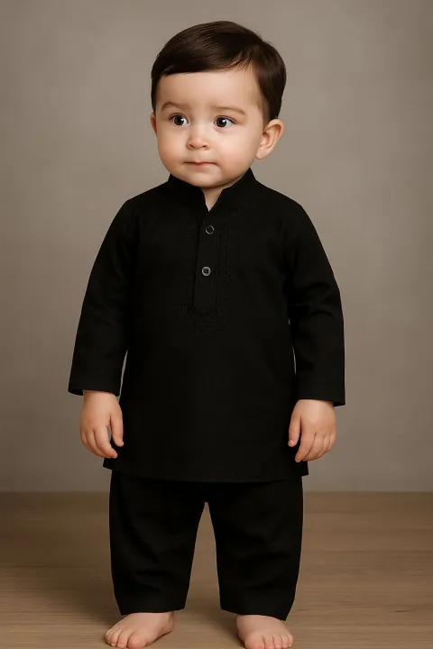 Elegant%20Baby%20Boy%20Black%20Shalwar%20Kameez%20%7C%20Formal%20Ethnic%20Wear%20for%20Toddlers%20%7C%20Pakistani%20Traditional%20Suit%20-%20Image%202