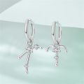 New Original Hoop Earrings 925 Sterling Silver Twelve Constellations Alien Form Studs Earring For Women Luxury Birthday Gift. 