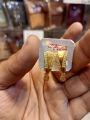 1 karat gold plated D-tops stud earrings for ladies and girls. 