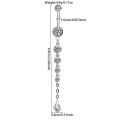 KUNIU 1pc Fashion Long Geometric Belly Ring Women's Fit Piercing Body Jewelry.