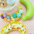 1PC Banana Trip Outdoor Travel Storage Box Cute Banana Case Protector Container Trip Outdoor Lunch Fruit Storage Box Holder.