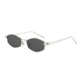 Hiking 1/3pcs Vintage Metal Hexagon Anti Light Glasses Women Men Steam Punk Style Eyewear Fashion Brown Lens Polygon Shades.