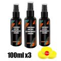 100ml Water Repellent Spray Anti Rain Coating For Car Glass Hydrophobic Anti-rain Car Liquid Windshield Mirror Mask Auto Polish. 