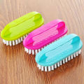 1PCS Random Color Scrubbing Brush Bristle Laundry Clothes Shoes Scrub Brush Portable Plastic Hands Cleaning Brush Dropshipping.