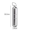 Capsule water proof Cigarete Holder and Medicine Holder.