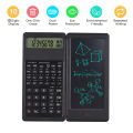Foldable Scientific Calculator 10-Digit Digital Large Display with an Erasable Writing Tablet Digital Drawing Pad Math Calculato. 