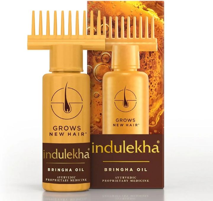 Indulekha Bringha Hair Grow Oil (100ml) Indian💯