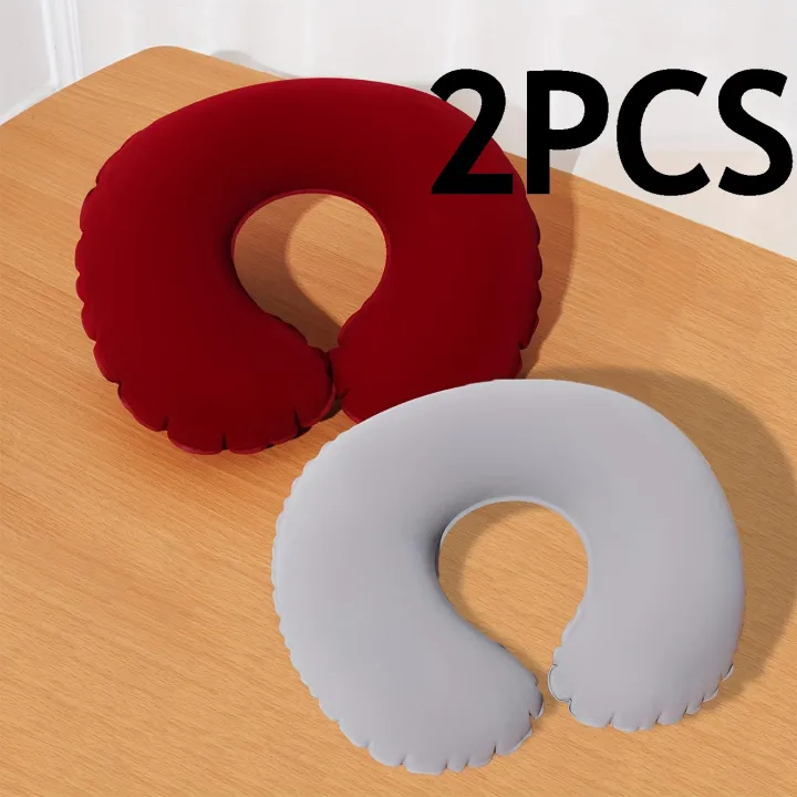 2Pcs/Pack%20Inflatable%20U-Shaped%20Pillow,%20Portable%20Folding%20Neck%20Pillow%20for%20Travel,%20Suitable%20for%20Travel%20-%20Image%207