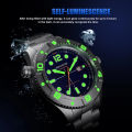 FeelNever Top Brand Luxury Mechanical Watch Profession Casual Sport Stainless Steel Automatic Men's Watches Fashion Wristwatches.
