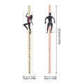 12pcs Bachelorette Naughty Straws Dancing Stripper Man woman Bridal Shower paper Straw for Hens Girls Night Wedding Decoration. 