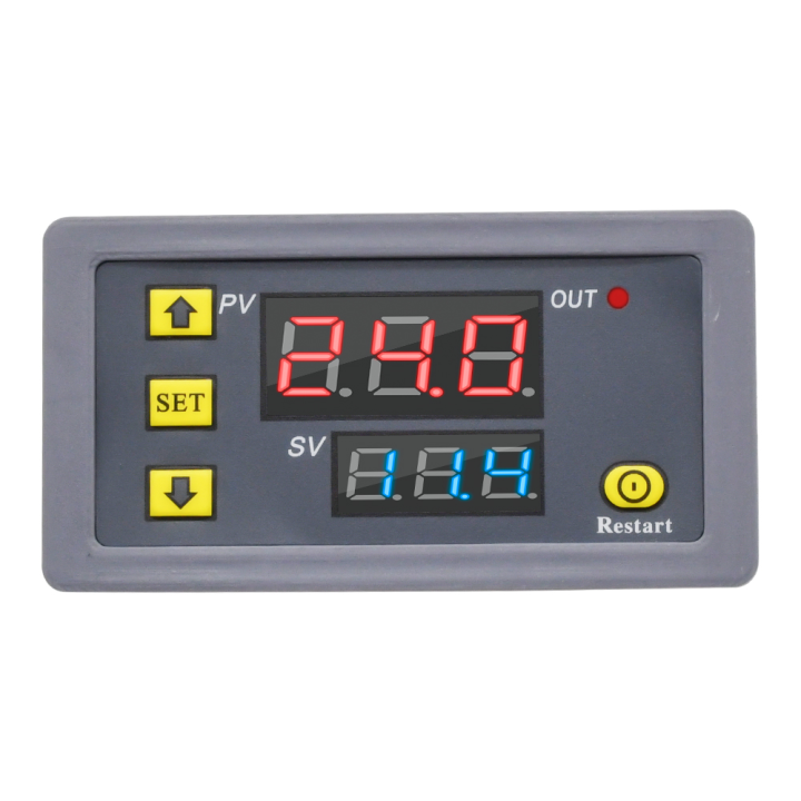 T3230/T3231 110V 220V 12/24V Digital Time Delay Relay LED Display Cycle Timer Control Switch
